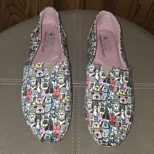 Bobs From Skechers Plush Rove Rover Memory Foam Slip On  Size 9.5 Dogs Puppies